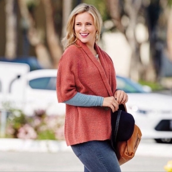 CAbi Sweaters - CAbi Love Carol Rosewood oversized chunky Cardigan Sweater Style #3162 size S